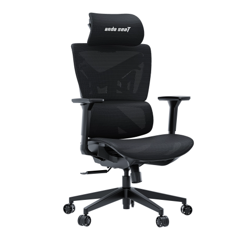 Крісло ігрове Anda Seat X-Air Mega Size XL Mesh Space Black (AD-WY-01-BBB) Купити в Україні