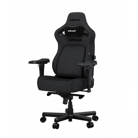 Крісло ігрове Anda Seat Kaiser 4 Dark Grey Fabric Size XL (AD12YDDC-XLL-20-GB-CF) Купити в Україні