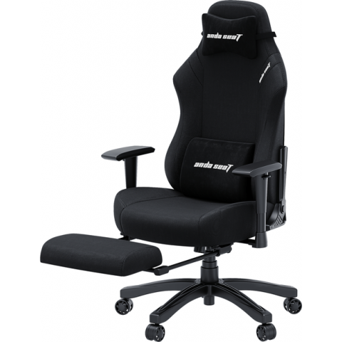 Крісло ігрове Anda Seat Luna Pro Black Fabric Size L (AD18T-44-B-F) Купити в Україні