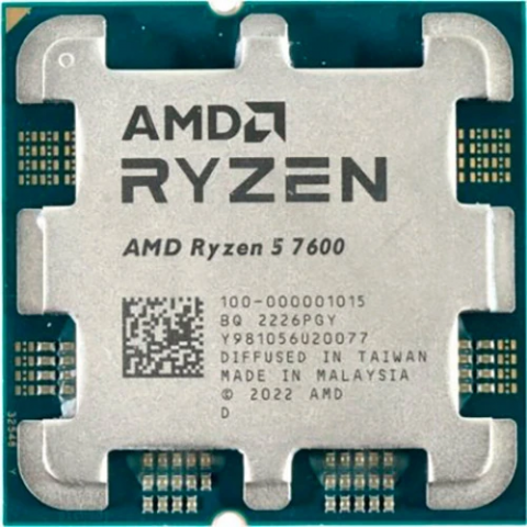Процесор AMD Ryzen 5 7600 (100-100001015BOX) Купити в Україні