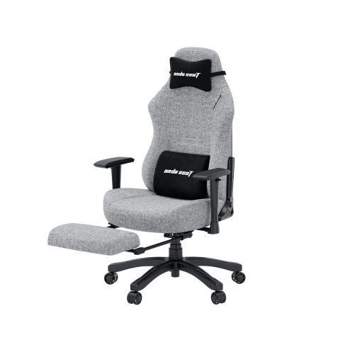 Крісло ігрове Anda Seat Luna Pro Gray Fabric Size L (AD18T-44-G-F) Купити в Україні
