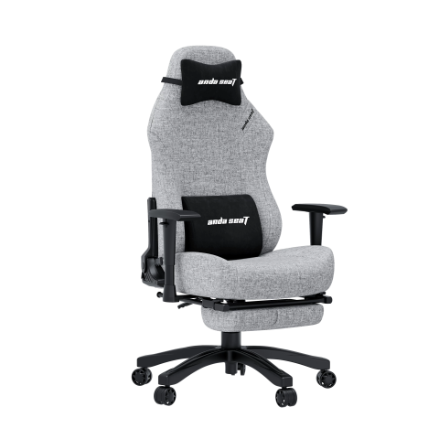 Крісло ігрове Anda Seat Luna Pro Gray Fabric Size L (AD18T-44-G-F) Купити в Україні
