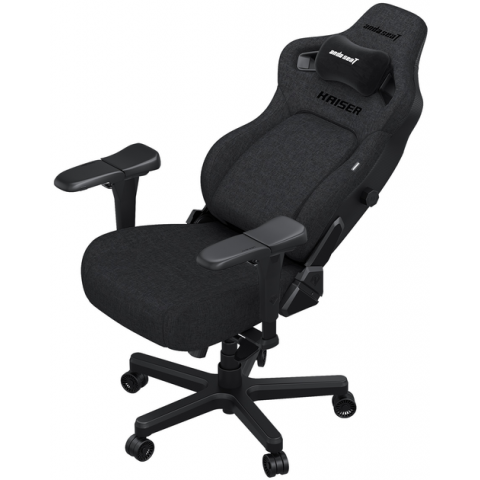 Крісло ігрове Anda Seat Kaiser 4 Dark gray Fabric Size L (AD12YDDC-L-20-GB-CF) Купити в Україні