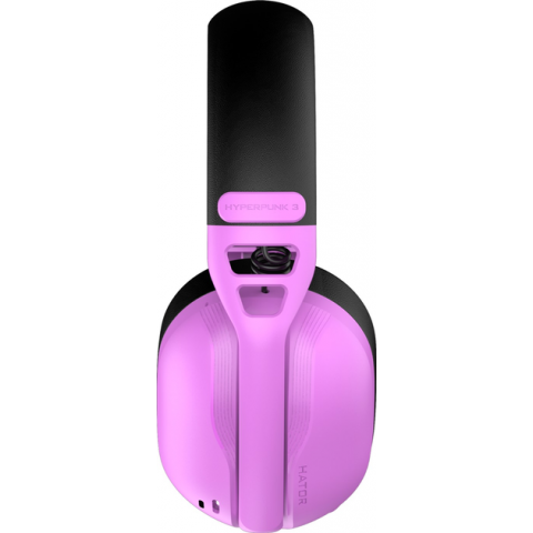 Ігрова гарнітура HATOR HYPERPUNK 3 Hi-Res (ESH19) wireless cyber violet, SyncHUB connection Купити в Україні