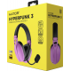Ігрова гарнітура HATOR HYPERPUNK 3 Hi-Res (ESH19) wireless cyber violet, SyncHUB connection Купити в Україні
