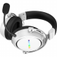 Ігрова гарнітура HATOR HYPERGANG 3 Hi-Res (ESH56) wireless white, SyncHUB connection Купити в Україні