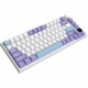 Бездротова механічна клавіатура Ajazz AK820 PRO 75% Flying Fish Switch White RGB (AK820PRO-FF-PWB) Купити в Україні