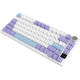 Бездротова механічна клавіатура Ajazz AK820 PRO 75% Flying Fish Switch White RGB (AK820PRO-FF-PWB) Купити в Україні
