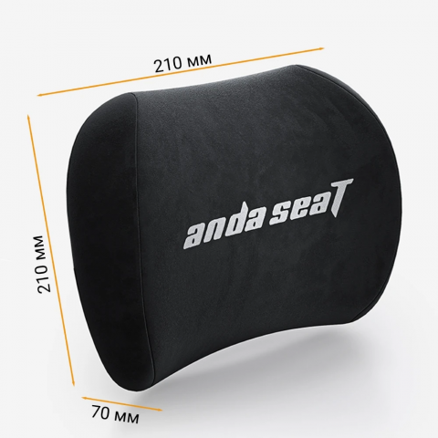 Подушка для голови Anda Seat Novis Head Pillow Black (AC-TZ-AD23-B-F-J) Купити в Україні
