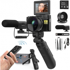 Камера для влогу CCN 4K 48MP Digital Camera ‎V01 Pro Black