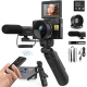 Камера для влогу CCN 4K 48MP Digital Camera ‎V01 Pro Black Купити в Україні