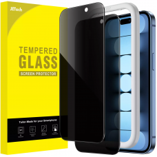Захисне скло JETech для iPhone 15 2 Pack (1276-SP-2)