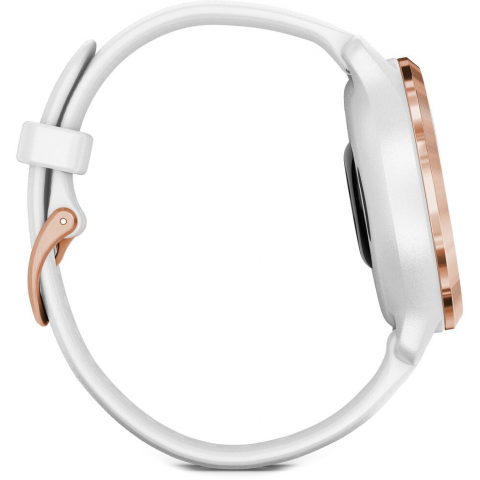 Смарт-годинник Garmin VENU 2S Rose Gold Bezel with White Case and Silicone Band (010-02429-13/03) Купити в Україні