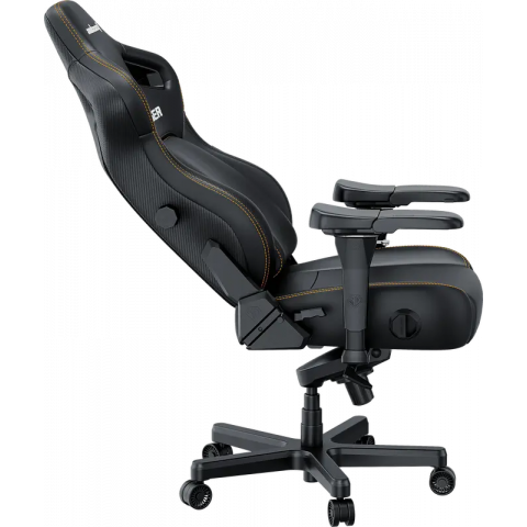 Крісло ігрове Anda Seat Kaiser 4 Black PVC Size L Купити в Україні