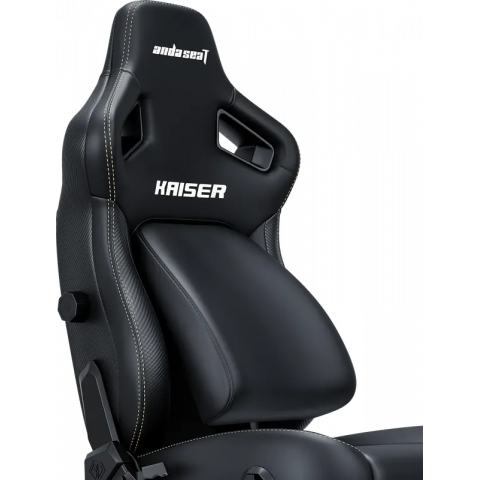 Крісло ігрове Anda Seat Kaiser 4 Black PVC Size L Купити в Україні