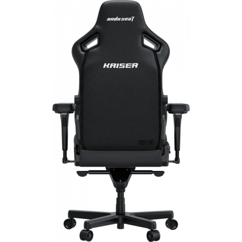 Крісло ігрове Anda Seat Kaiser 4 Black PVC Size L Купити в Україні