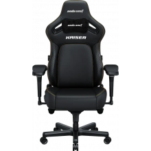 Крісло ігрове Anda Seat Kaiser 4  Black PVC Size L