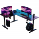 Комп’ютерний стіл Anda Seat Wind Seeker Black (AD-D-PT-1600-01-B) Купити в Україні