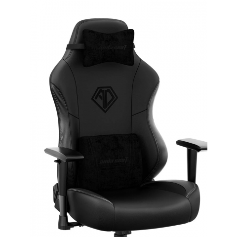 Крісло ігрове Anda Seat Phantom 3 Black/Black Size L (AD18Y-06-B-PV/C-B01) Купити в Україні