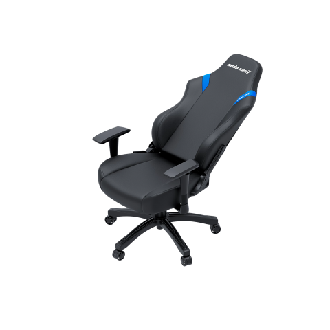 Крісло ігрове Anda Seat Luna Color Size L Black/Blue PVC (AD18-48-BS-PV) Купити в Україні