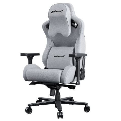 Крісло ігрове Anda Seat Kaiser 2 Pro Grey Fabric Size XL (AD12YXL-17-G-F-G01) Купити в Україні