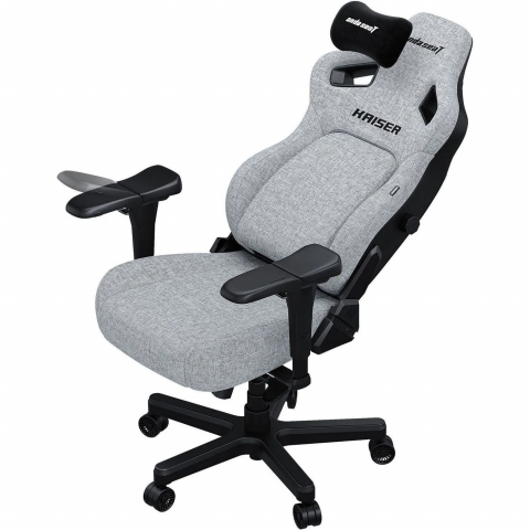 Крісло ігрове Anda Seat Kaiser 4 Grey Fabric Size L (AD12YDDC-L-20-G-CF) Купити в Україні