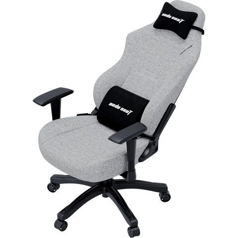 Крісло ігрове Anda Seat Luna Grey Fabric Size L (AD18-44-G-F) Купити в Україні