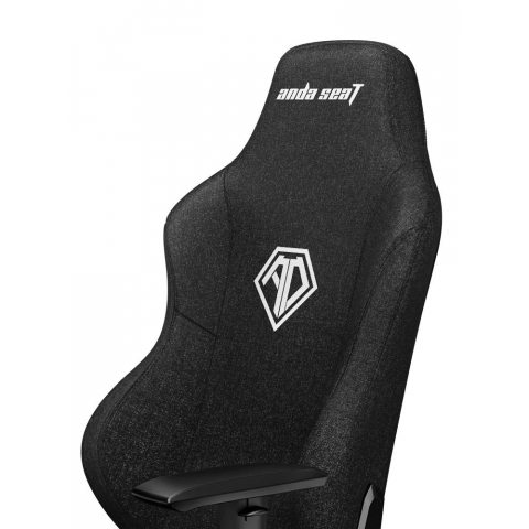 Крісло ігрове Anda Seat Phantom 3 Black Fabric Size L (AD18Y-06-B-F) Купити в Україні