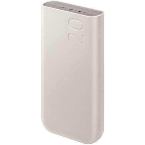 Зовнішній акумулятор (павербанк) Samsung 20000 mAh 45W Beige (EB-P4520XU) Купити в Україні