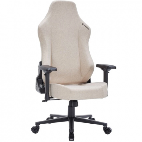Крісло ігрове GamePro FGC750G Fabric Beige Купити в Україні