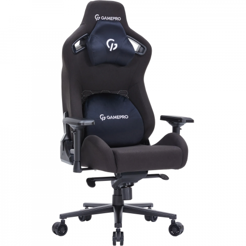 Крісло ігрове Gamepro GC900B Fabric Black Купити в Україні