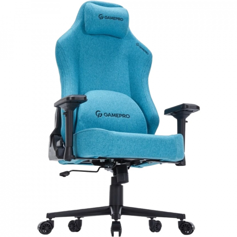 Крісло ігрове GamePro FGC750LB Fabric Light Blue Купити в Україні