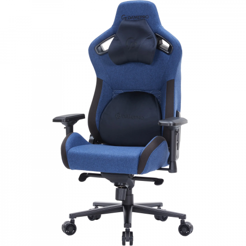 Крісло ігрове Gamepro GC900DB Fabric Dark Blue Купити в Україні