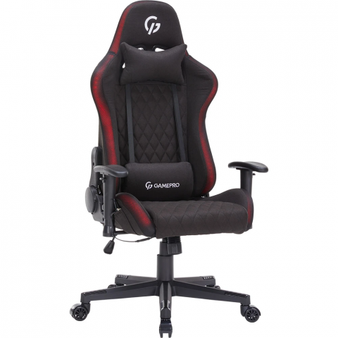 Крісло ігрове Gamepro GC700FB RGB Fabric Black Купити в Україні