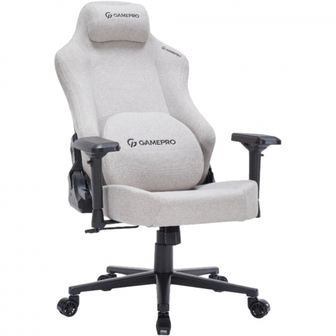 Крісло ігрове GamePro FGC750LG Fabric Light Gray Купити в Україні