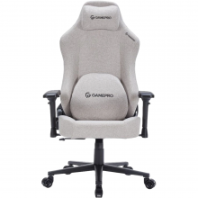Крісло ігрове GamePro FGC750LG Fabric Light Gray