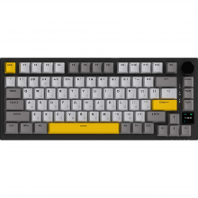 Бездротова механічна клавіатура Ajazz AK820 PRO Flying Fish Switch Black RGB (AK820PRO-FF-BGY)