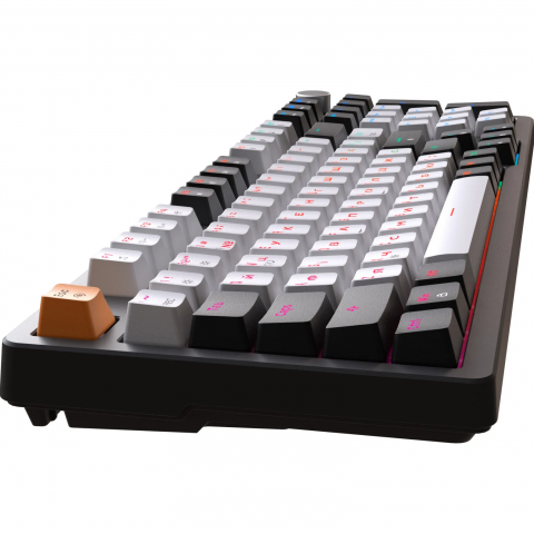 Дротова механічна клавіатура GamePro MK170B (Red) з Hot-Swap RGB Black Купити в Україні