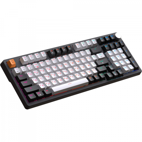 Дротова механічна клавіатура GamePro MK170B (Red) з Hot-Swap RGB Black Купити в Україні