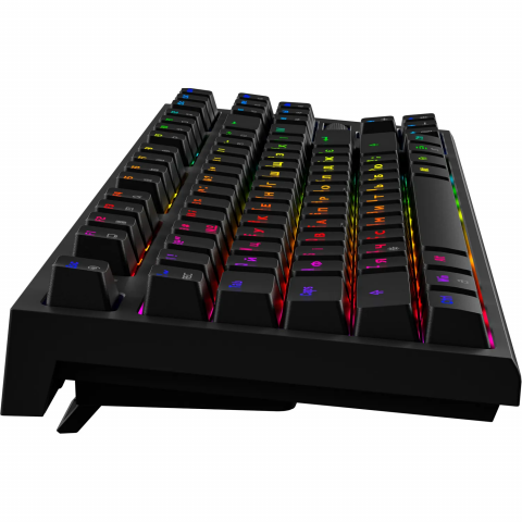 Дротова механічна клавіатура GamePro MK180B (Red) з Hot-Swap RGB Black Купити в Україні