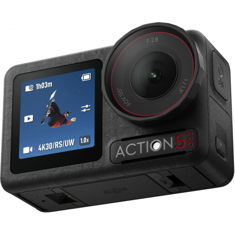 Екшн-камера DJI Osmo Action 5 Pro Standard Combo (CP.OS.00000349.01, CP.OS.00000377.01) Купити в Україні