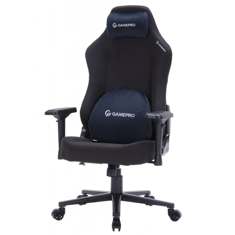 Крісло ігрове GamePro FGC750B Fabric Black Купити в Україні