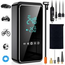 Автомобільний компресор Ipflin SU010 LCD Display & 3 LED Lights