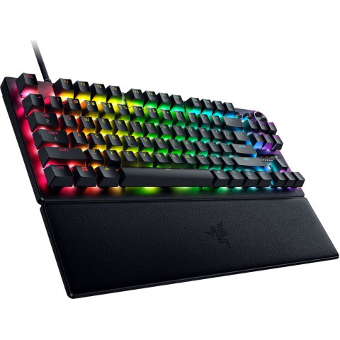 Клавіатура дротова Razer Huntsman V3 Pro TKL Analog Optical Switch Gen-2 USB Black (RZ03-04980100-R3M1) Купити в Україні