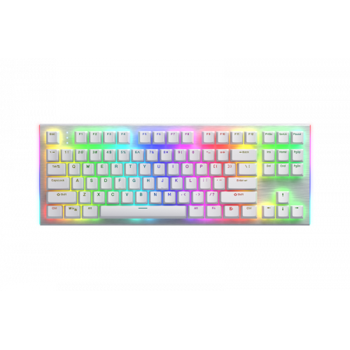 Клавіатура механічна HATOR Gravity X TKL orange (HTK551) white, US Layout Купити в Україні
