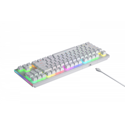 Клавіатура механічна HATOR Gravity X TKL orange (HTK551) white, US Layout Купити в Україні