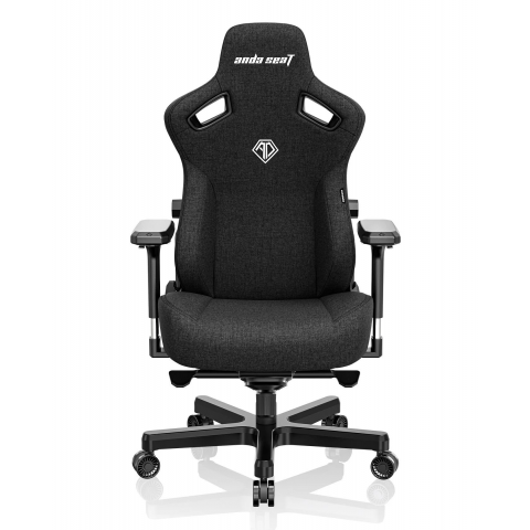 Крісло ігрове Anda Seat Kaiser 3 Black Fabric Size L (AD12YDC-L-01-B-CF) Купити в Україні