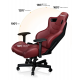 Крісло ігрове Anda Seat Kaiser 2 Black/Maroon Size XL Купити в Україні