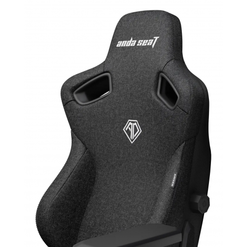 Крісло ігрове Anda Seat Kaiser 3 Black Fabric Size XL Купити в Україні