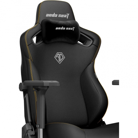 Крісло ігрове Anda Seat Kaiser 3 Black Size L (AD12YDC-L-01-B-PV/C) Купити в Україні